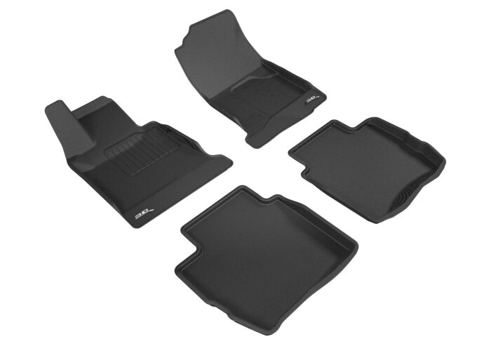3D MAXpider Compatible with MASERATI GRANTURISMO SPORT 4 SEAT COUPE 2008-2019 KAGU BLACK R1 R2