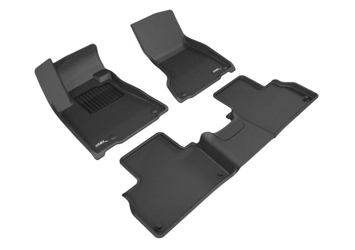 3D MAXpider Compatible with MASERATI LEVANTE SUV W/O FOUR ZONE AUTOMATIC CLIMATE CONTROL 2017-2018 KAGU BLACK R1 R2