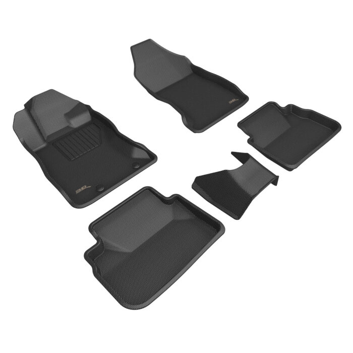 3D MAXpider Compatible with SUBARU WRX 2022-2025 KAGU BLACK R1 R2