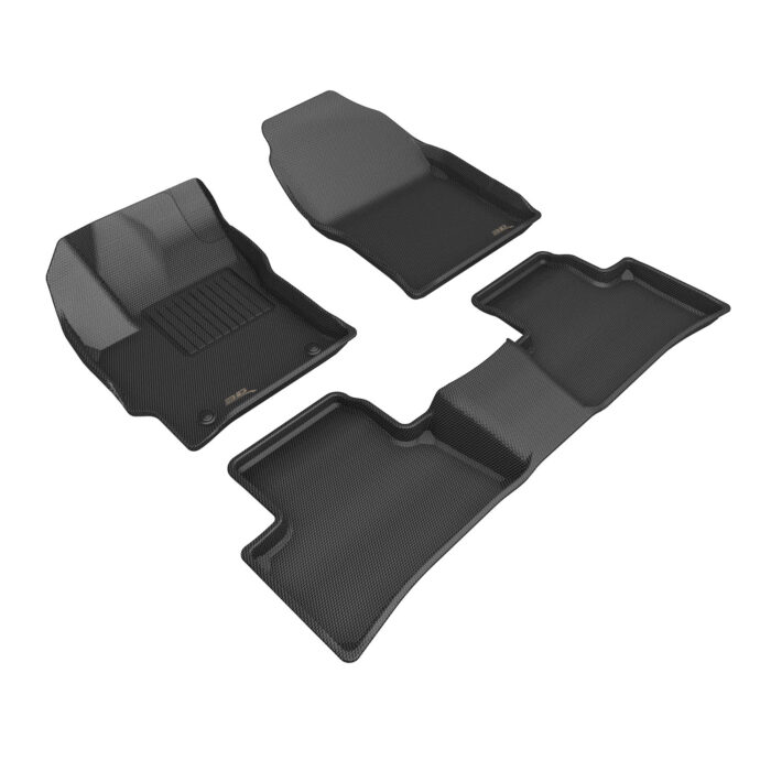 3D MAXpider Compatible with TOYOTA COROLLA CROSS 2022-2024 FWD GASOLINE KAGU BLACK R1 R2