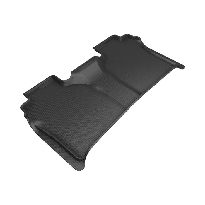 3D MAXpider Compatible with CHEVROLET SILVERADO / GMC SIERRA 1500 CREW CAB 2019-2025 / 2500HD / 3500HD CREW CAB 2020-2025 KAGU BLACK R2 (W/REAR CARPETED UNDERSEAT STORAGE)