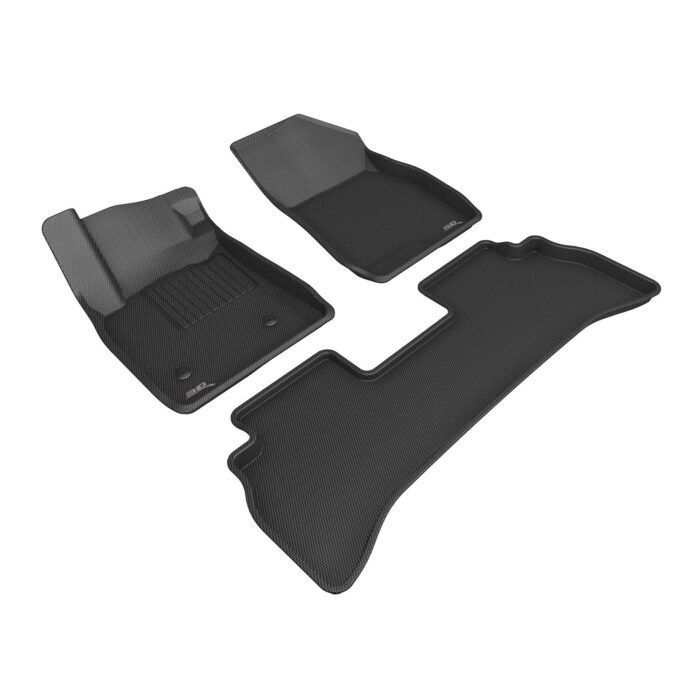 3D MAXpider Compatible with CHEVROLET TRAILBLAZER 2021-2025 KAGU BLACK R1 R2