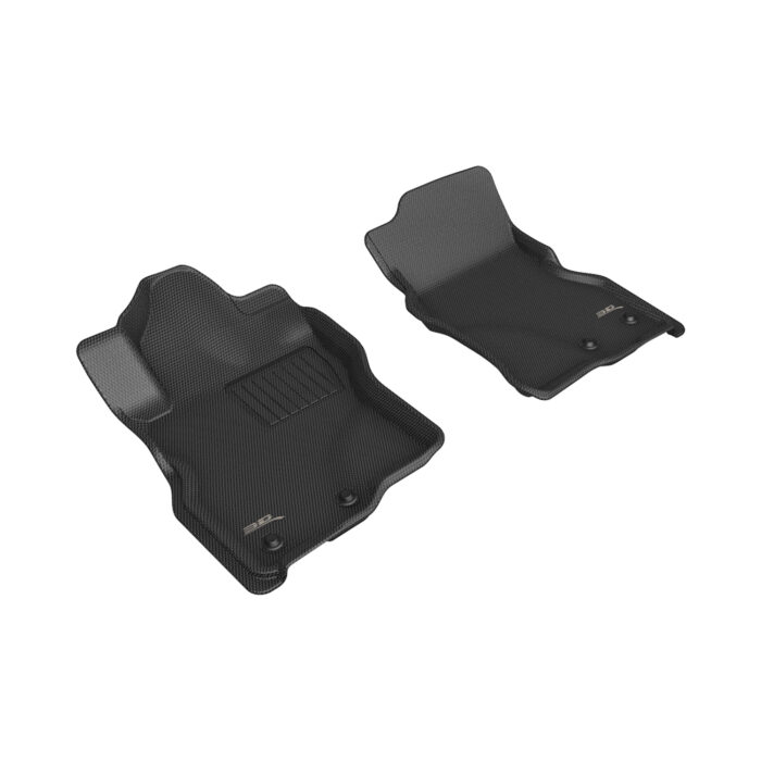 3D MAXpider Compatible with NISSAN FRONTIER CREW CAB 2022-2025 KAGU BLACK R1