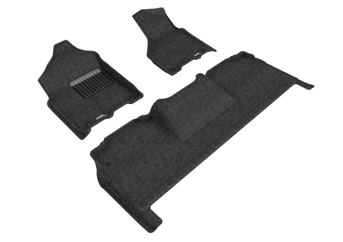3D MAXpider Compatible with DODGE RAM 2500 MEGA CAB 2019-2024 ELEGANT BLACK R1 R2
