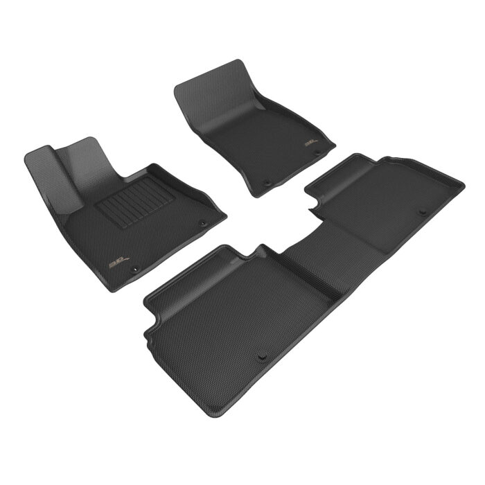 3D MAXpider Compatible with GENESIS ELECTRIFIED G80 2023-2025 KAGU BLACK R1 R2