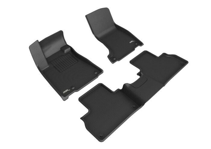 3D MAXpider Compatible with MASERATI LEVANTE W/O FOUR ZONE CLIMATE CONTROL 2019-2024 KAGU BLACK R1 R2