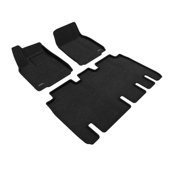 3D MAXpider Compatible with TESLA MODEL X 5-SEAT 2022-2025 ELEGANT BLACK R1 R2
