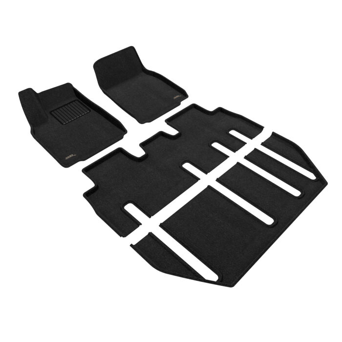 3D MAXpider Compatible with TESLA MODEL X 7-SEAT 2022-2025 ELEGANT BLACK R1 R2 R3