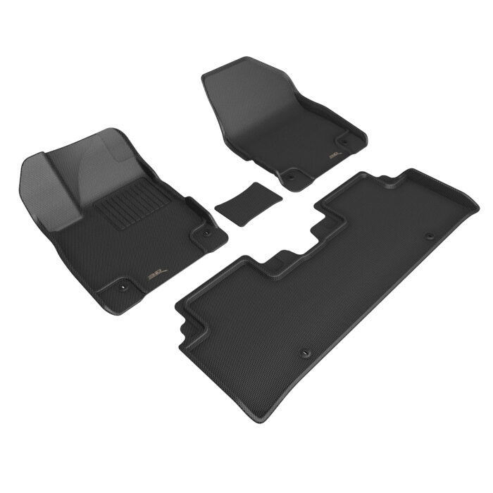 3D MAXpider Compatible with KIA EV6 GT 2023-2024 KAGU BLACK R1 R2