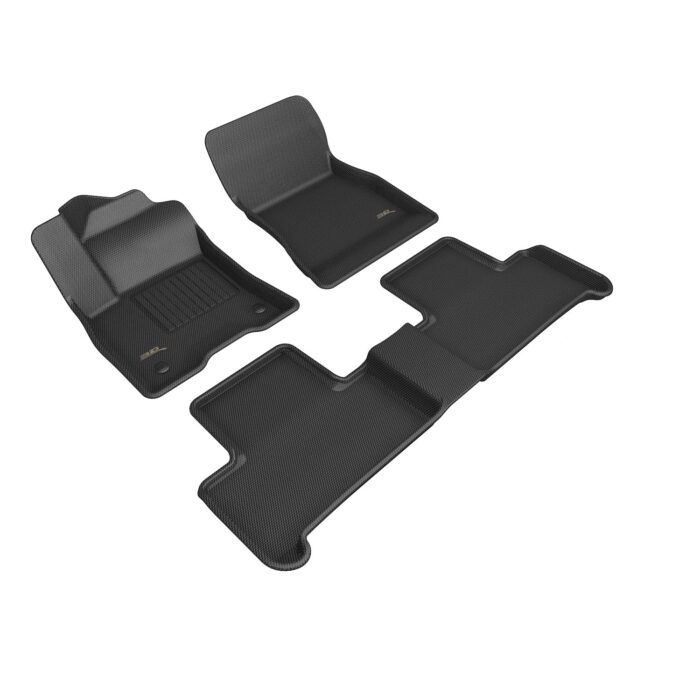 3D MAXpider Compatible with MERCEDES-BENZ EQB 5-SEAT (X243) 2022-2024 KAGU BLACK R1 R2