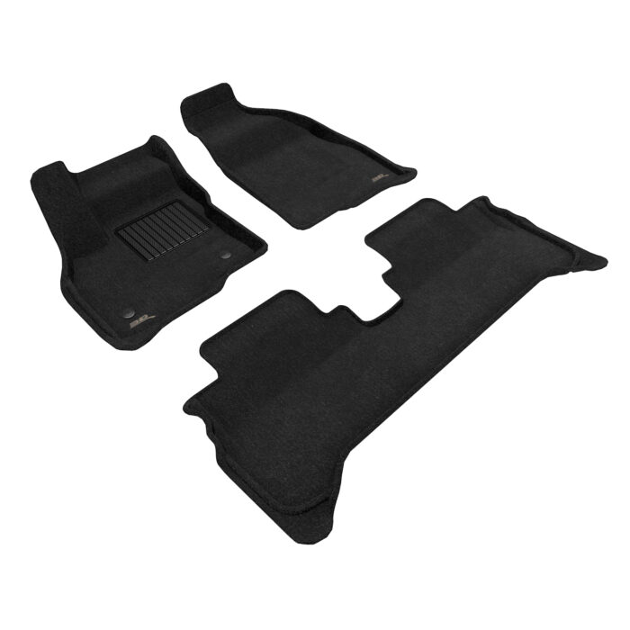 3D MAXpider Compatible with CHEVROLET BOLT EV 2017-2023 ELEGANT BLACK R1 R2