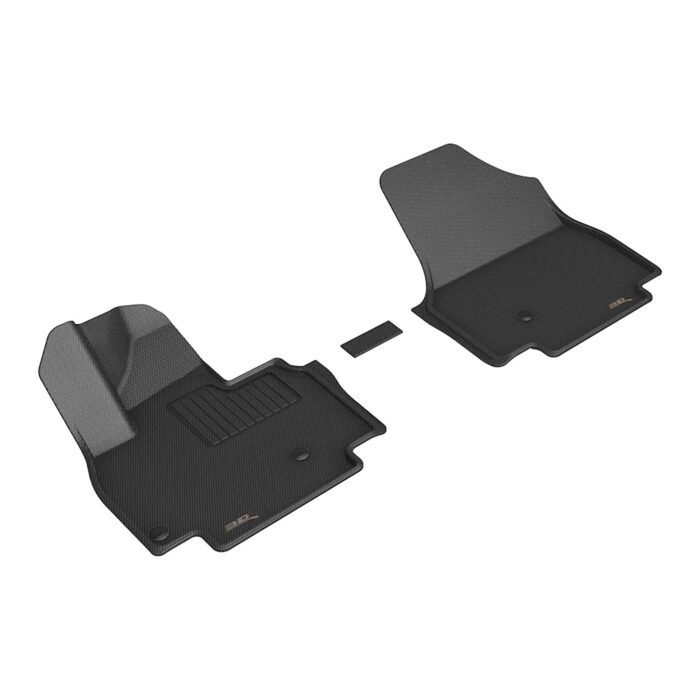3D MAXpider Compatible with KIA EV9 6 & 7-SEAT 2024-2025 KAGU BLACK R1