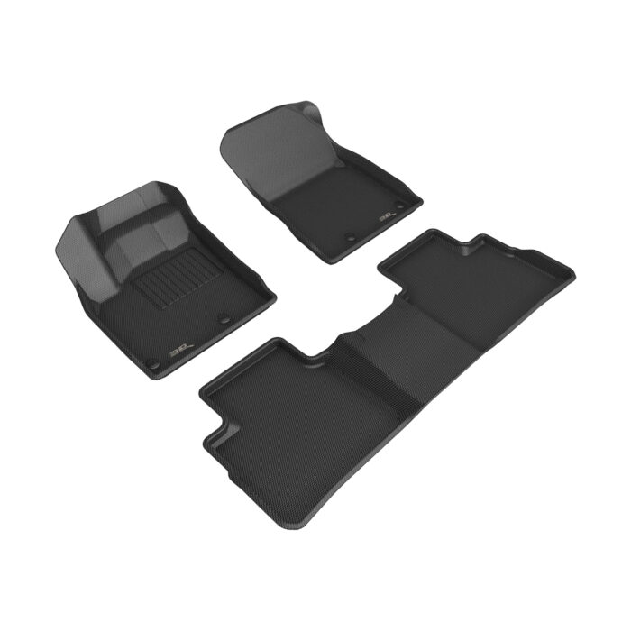 3D MAXpider Compatible with NISSAN ROGUE 2023-2025 KAGU BLACK R1 R2