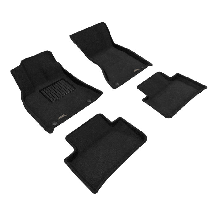 3D MAXpider Compatible with PORSCHE MACAN (95B) 2015-2025 ELEGANT BLACK R1 R2