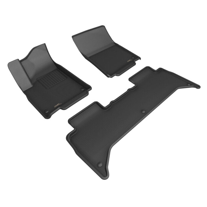3D MAXpider Compatible with RIVIAN R1T 2022-2024 KAGU BLACK R1 R2