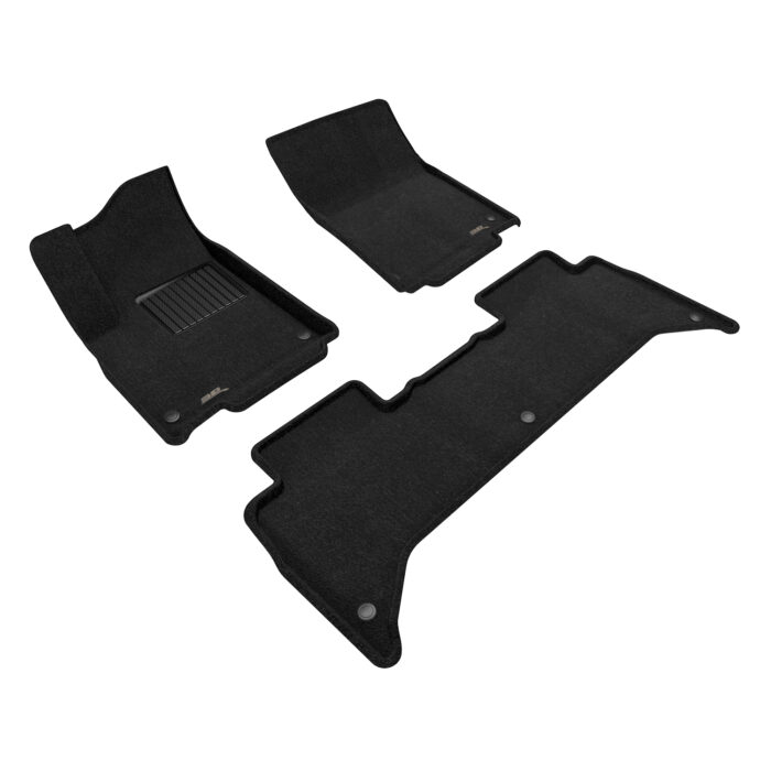 3D MAXpider Compatible with RIVIAN R1T 2022-2024 ELEGANT BLACK R1 R2