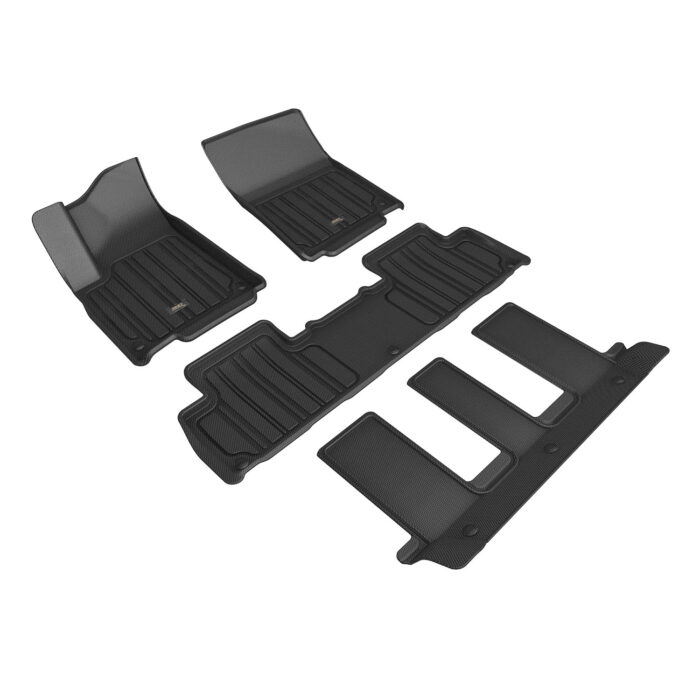 3D MAXpider Compatible with RIVIAN R1S 2022-2024 ELITECT BLACK R1 R2 R3