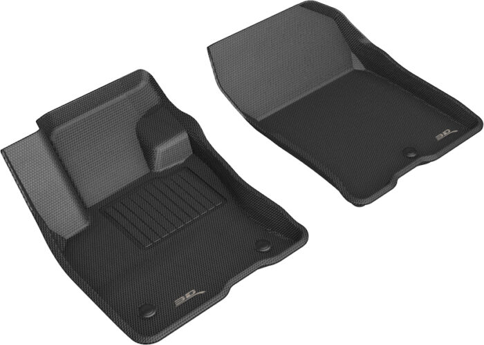 3D MAXpider Compatible with FORD BRONCO SPORT 2021-2025 KAGU BLACK R1 FOR VINYL FLOORS