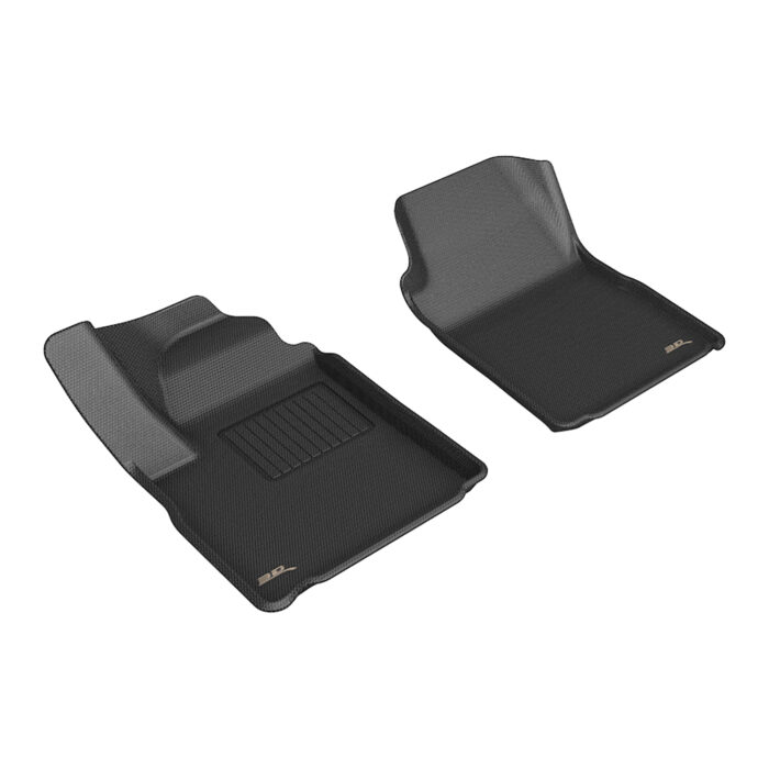 3D MAXpider Compatible with CHEVROLET SILVERADO EV / GMC SIERRA EV CREW CAB 2024-2025 KAGU BLACK R1