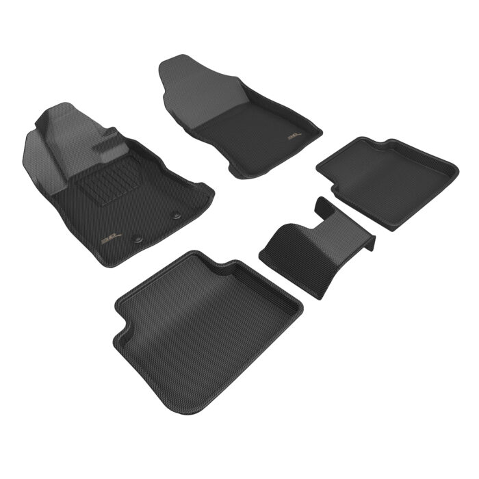 3D MAXpider Compatible with SUBARU CROSSTREK 2024-2025 KAGU BLACK R1 R2