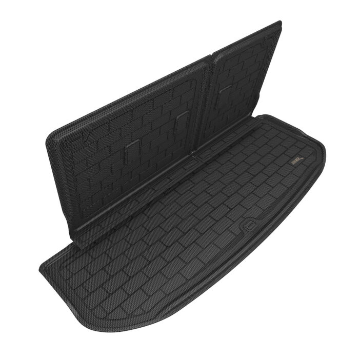 3D MAXpider Compatible with HYUNDAI PALISADE 2020-2025 KAGU BLACK BEHIND 2ND ROW CARGO LINER AND SEATBACK PROTECTOR