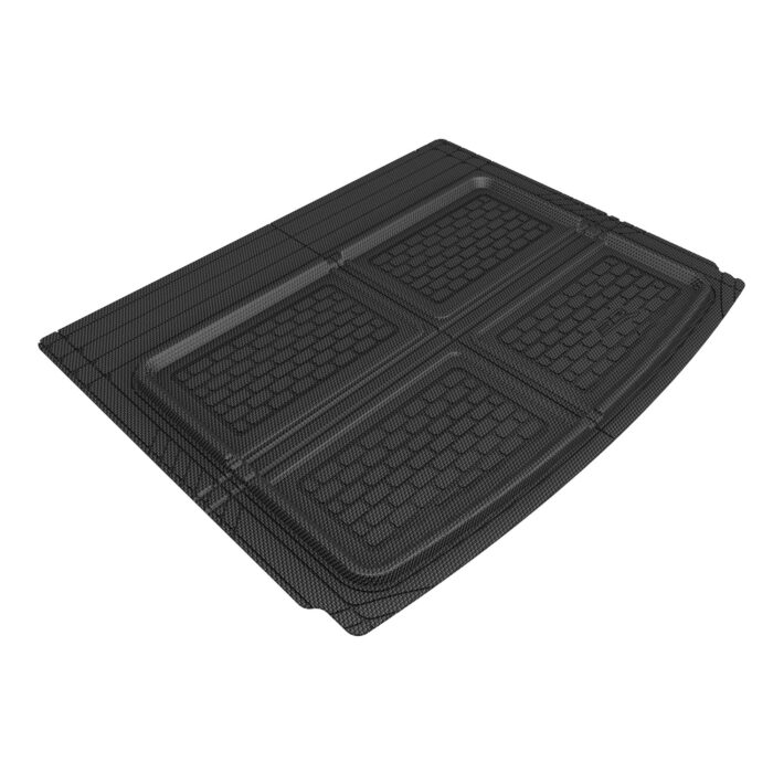 3D MAXpider Compatible with HYUNDAI KONA 2024-2026 KAGU BLACK FOLDABLE CARGO LINER