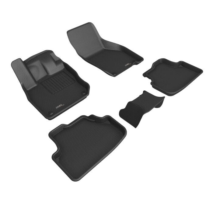 3D MAXpider Compatible with AUDI A3 / S3 / RS3 SEDAN (8Y) 2022-2026 KAGU BLACK R1 R2