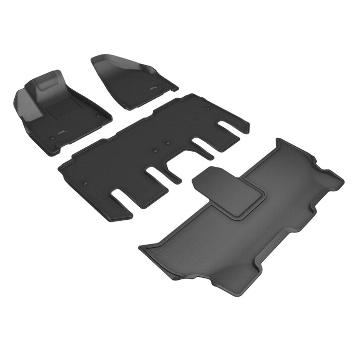 3D MAXpider Compatible with CHRYSLER PACIFICA LIMITED GAS 2021-2026 KAGU BLACK R1 R2 R3