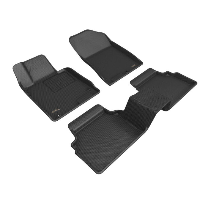 3D MAXpider Compatible with HYUNDAI SONATA AWD 2024-2026 KAGU BLACK R1 R2