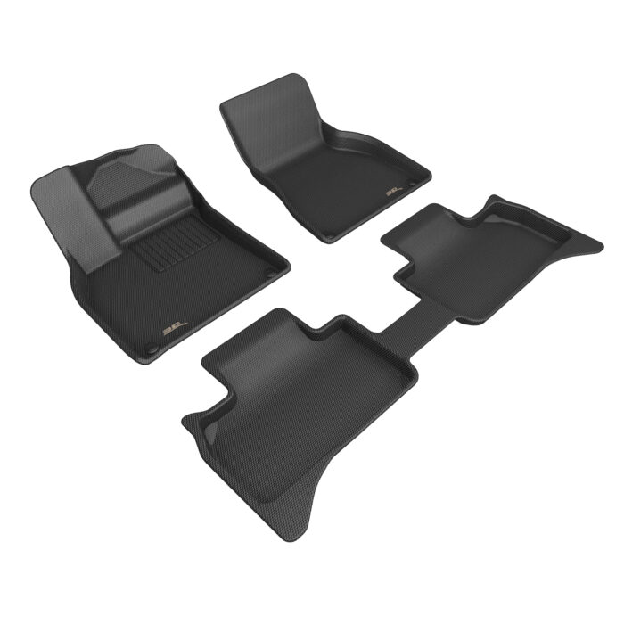 3D MAXpider Compatible with PORSCHE MACAN ELECTRIC 2025-2026 KAGU BLACK R1 R2
