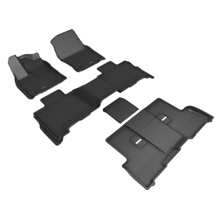 3D MAXpider Compatible with TOYOTA SEQUOIA 2023-2026 KAGU BLACK R1 R2 R3