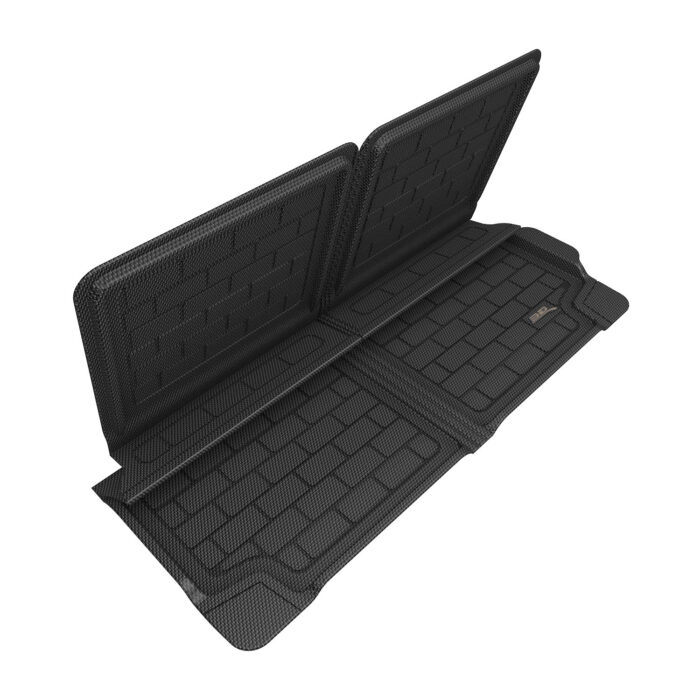 3D MAXpider Compatible with BMW X7 (G07) 2019-2026 BEHIND 2ND ROW KAGU BLACK CARGO LINER W SEATBACK PROTECTOR