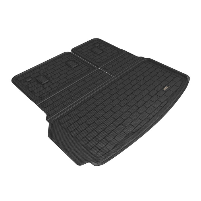 3D MAXpider Compatible with CHEVROLET TRAVERSE 2025-2026 KAGU BLACK BEHIND 3RD ROW INTEGRATED SEATBACK CARGO LINER