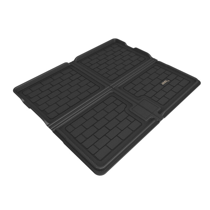 3D MAXpider Compatible with PORSCHE MACAN ELECTRIC 2025-2026 KAGU BLACK FOLDABLE CARGO LINER